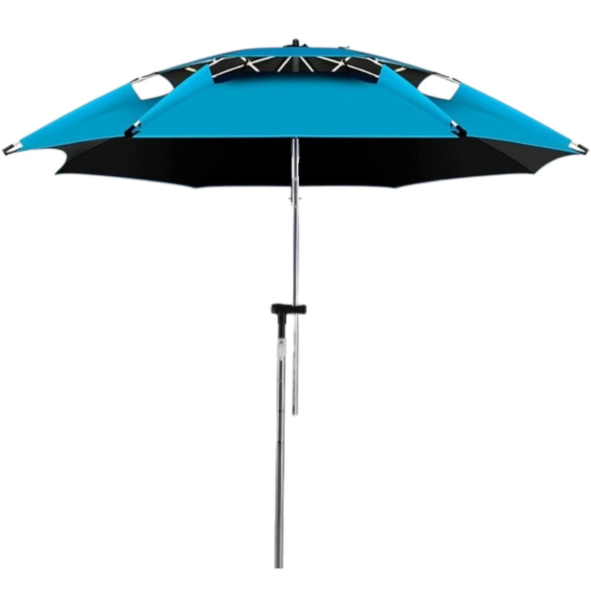 Парасолька пляжна садова Outdoor Umbrella рибальська антивітер з нахилом 2 м (MH-5470) Парасолька пляжна садова Outdoor Umbrella рибальська антивітер з нахилом 2 м (MH-5470)