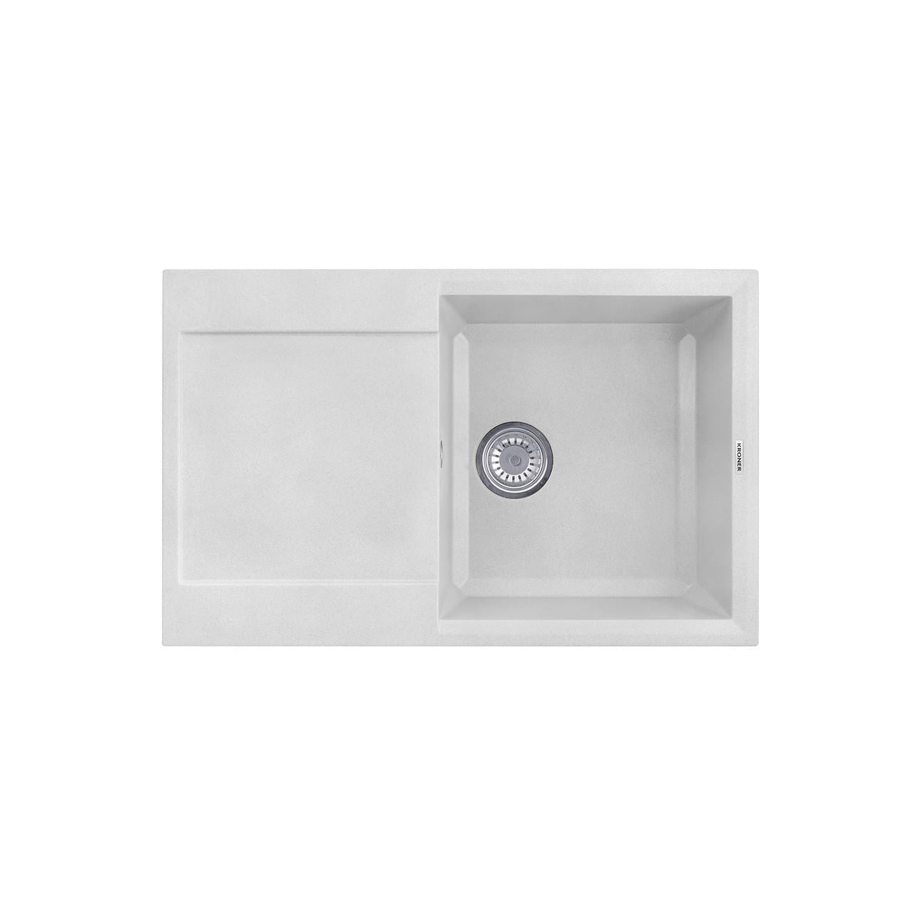 Мойка кухонная Kroner KRP Komposit GRA 7850 (CV031062)