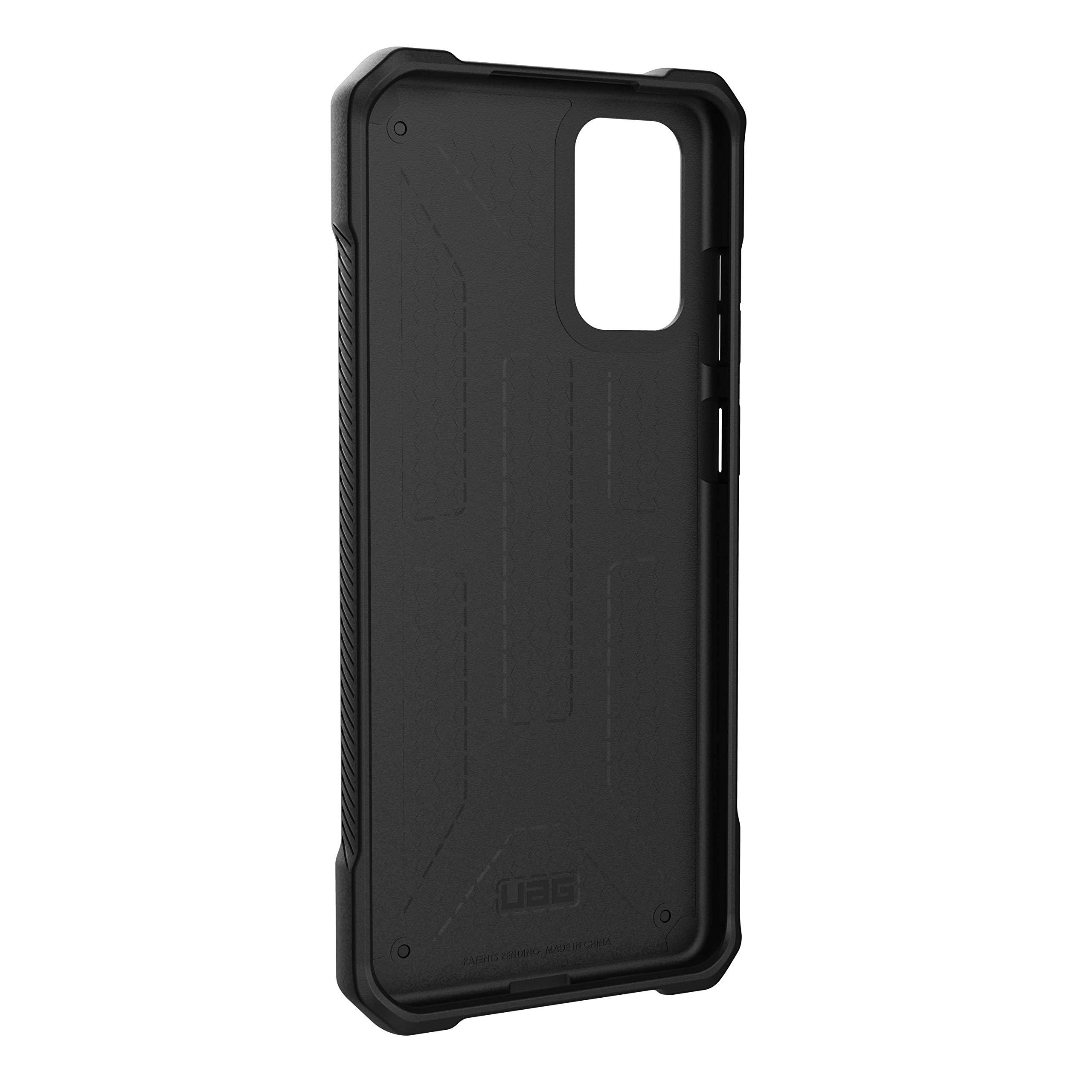 Чохол мілітарі протиударний UAG Monarch для Samsung Galaxy S20 Plus 6.7" Black - фото 6