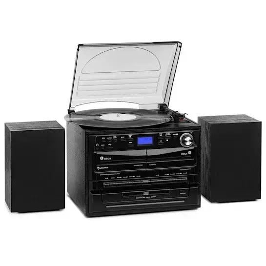 Акустическая стереосистема Проигрыватель винила Auna 388-DAB+ (10034091)