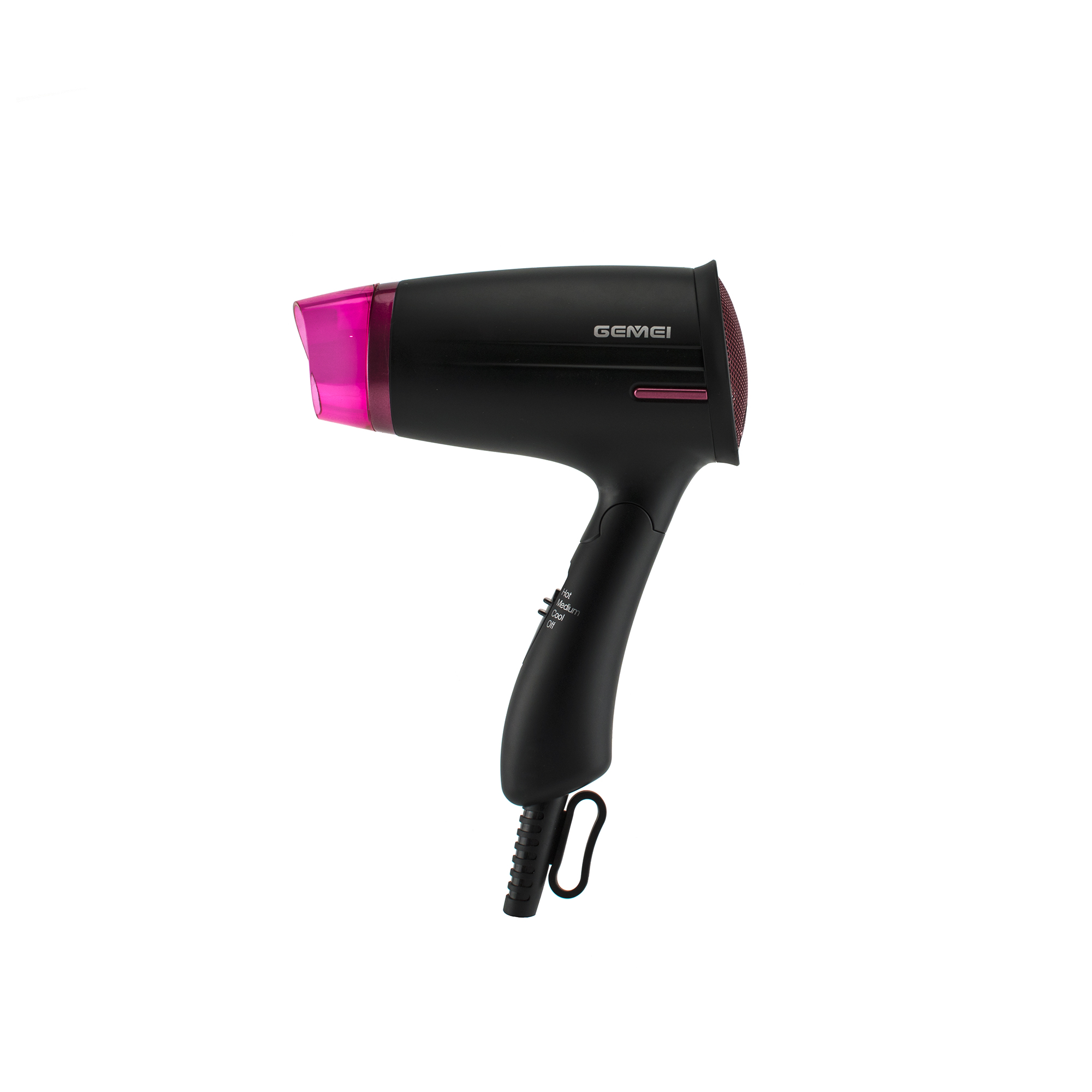 Фен Gemei GM-138, Black - фото 2