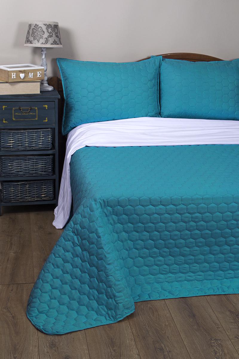 Покрывало Lotus Broadway Comb 200х220 см Бирюзовый (svt-2000022224888)