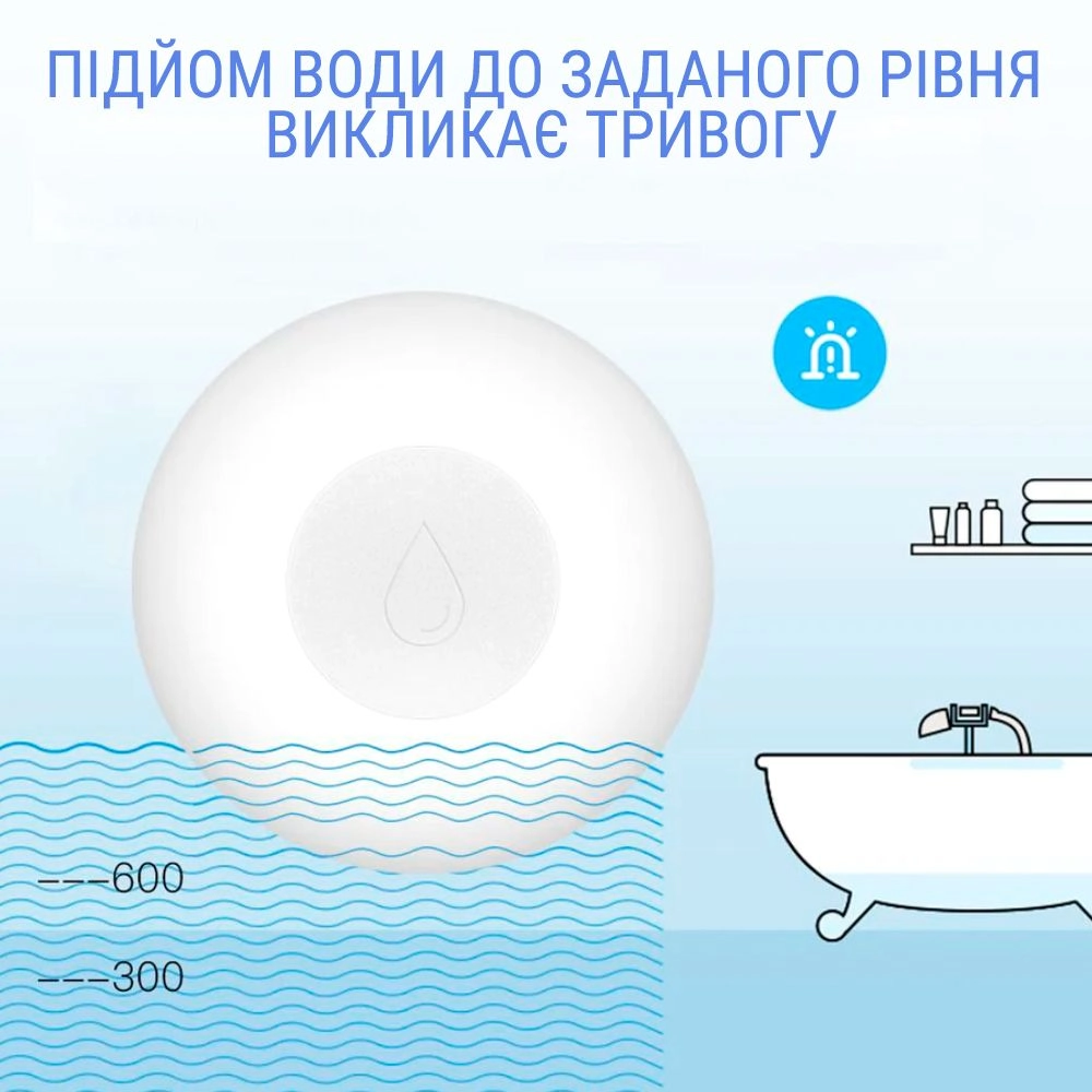 Комплект від потопу на трубу DN15 1/2" нормально відкритий (WH00662) - фото 3