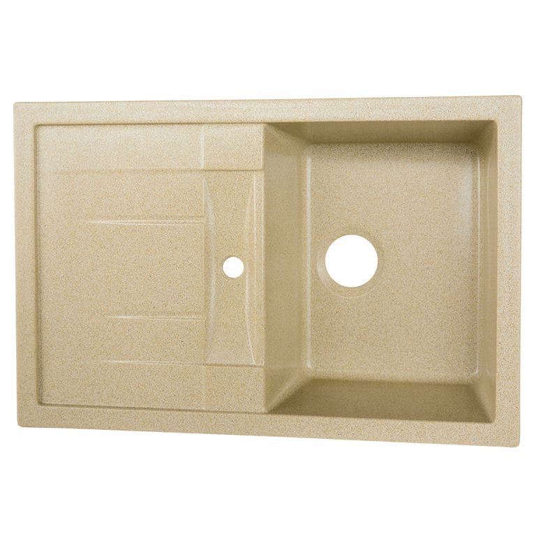 Мойка кухонная Platinum Pretso 7850 Бежевый (353292)