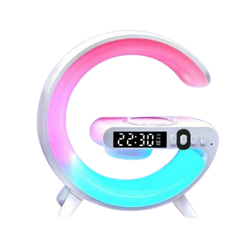 Светильник с беспроводной зарядкой телефона LED Wireless Charging Speaker G63 RGB