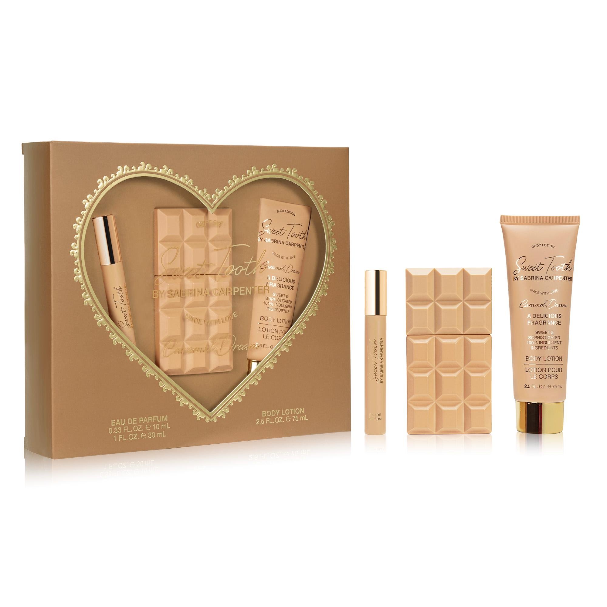 Парфумерний набір Sabrina Carpenter Caramel Dream вода для жінок 30 мл і 10 мл і лосьйон для тіла 75 мл (679264)