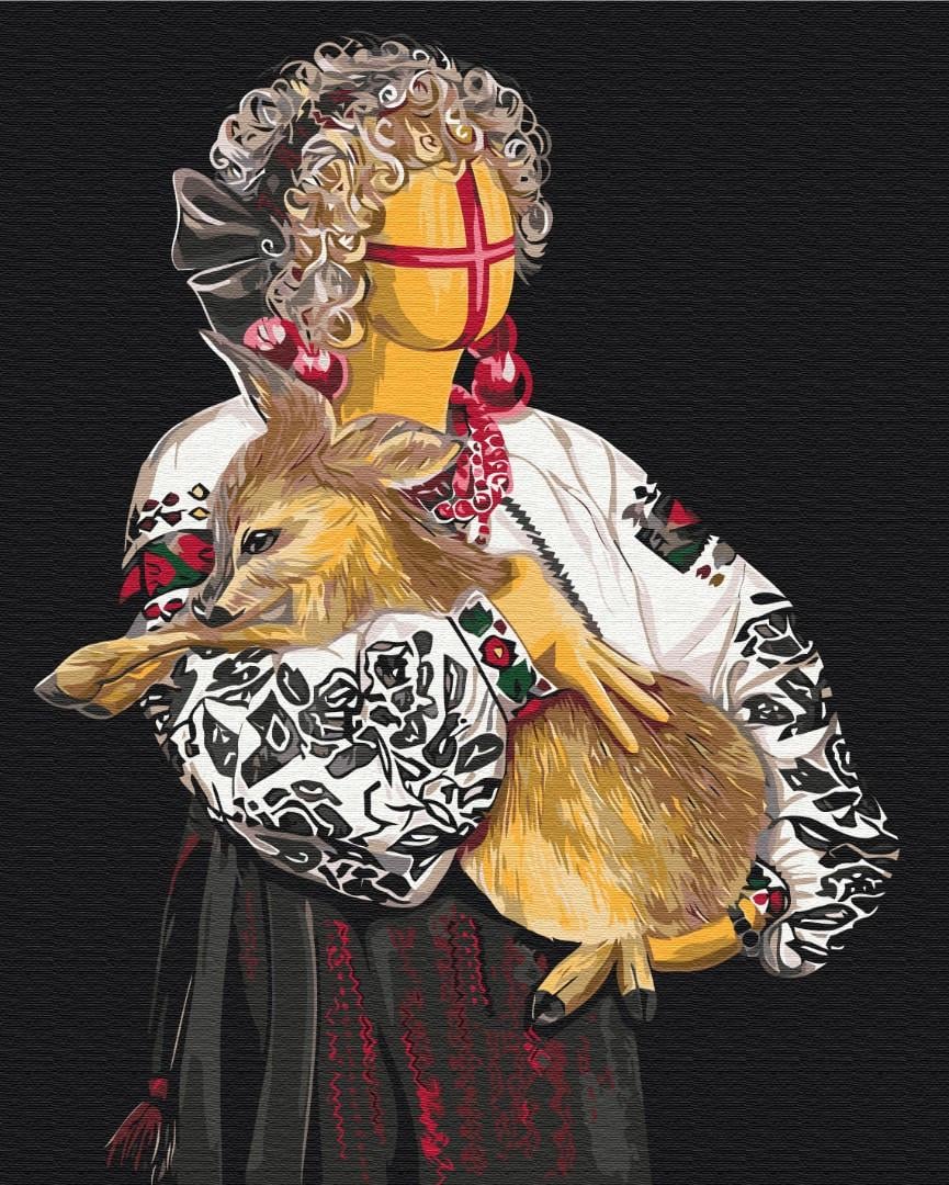 Картина по номерам Brushme BS53344 Современная Мотанка 40x50 см (1718091019) Картина по номерам Brushme BS53344 Современная Мотанка 40x50 см (1718091019)