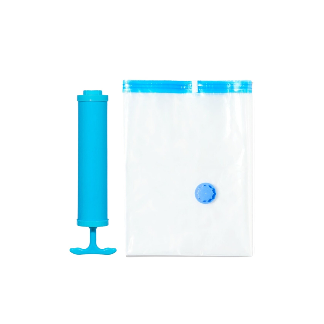 Вакуумные пакеты многоразовые The Chestnut с клапаном и ручным насосом 8 шт. Прозрачный (20-003-00)