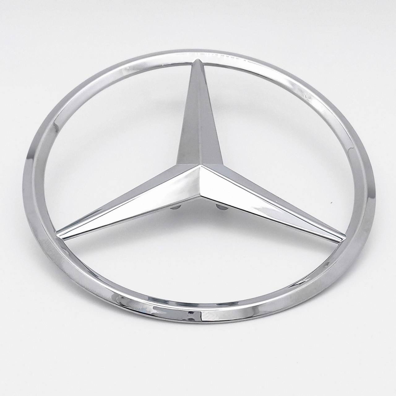 Емблема Mercedes 80х80 мм Хром (A205 817 45 00 C W205)
