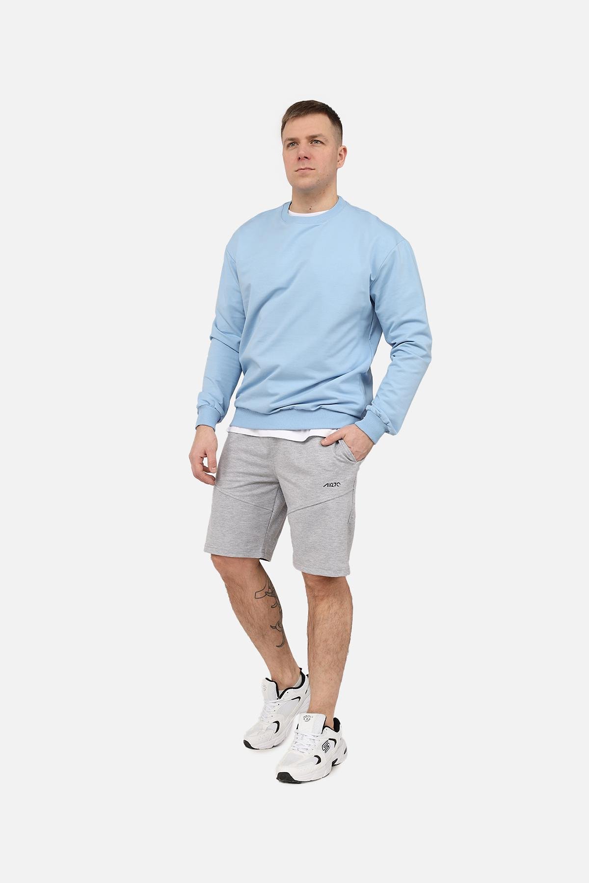 Свитшот мужской ЦБ-00266204 р. 54 Голубой (SKT001035261) Свитшот мужской ЦБ-00266204 р. 54 Голубой (SKT001035261)