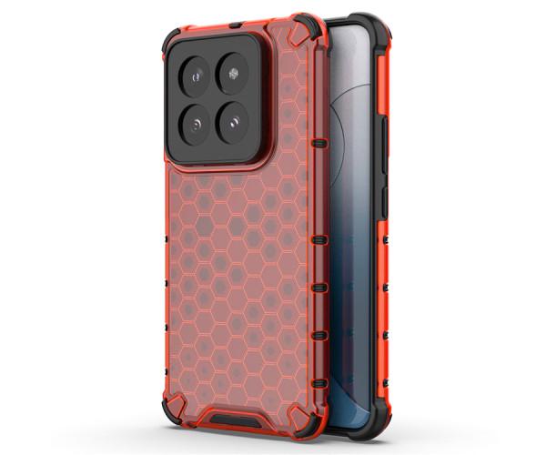 Чехол-накладка Armored Case Sota для Xiaomi 14 Pro Красный