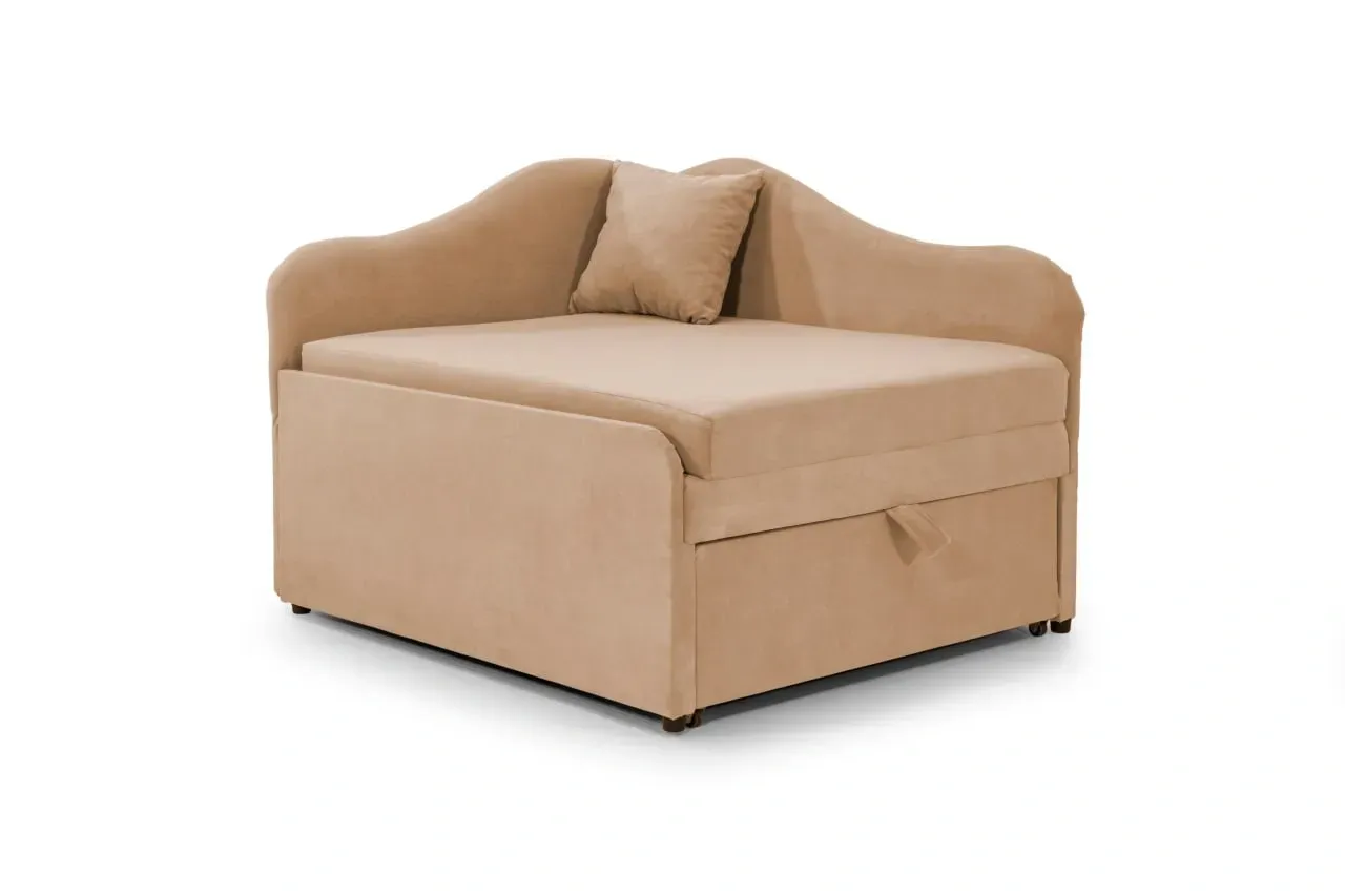 Диван-кресло Малыш 96х81 см Бежевый (28118860)