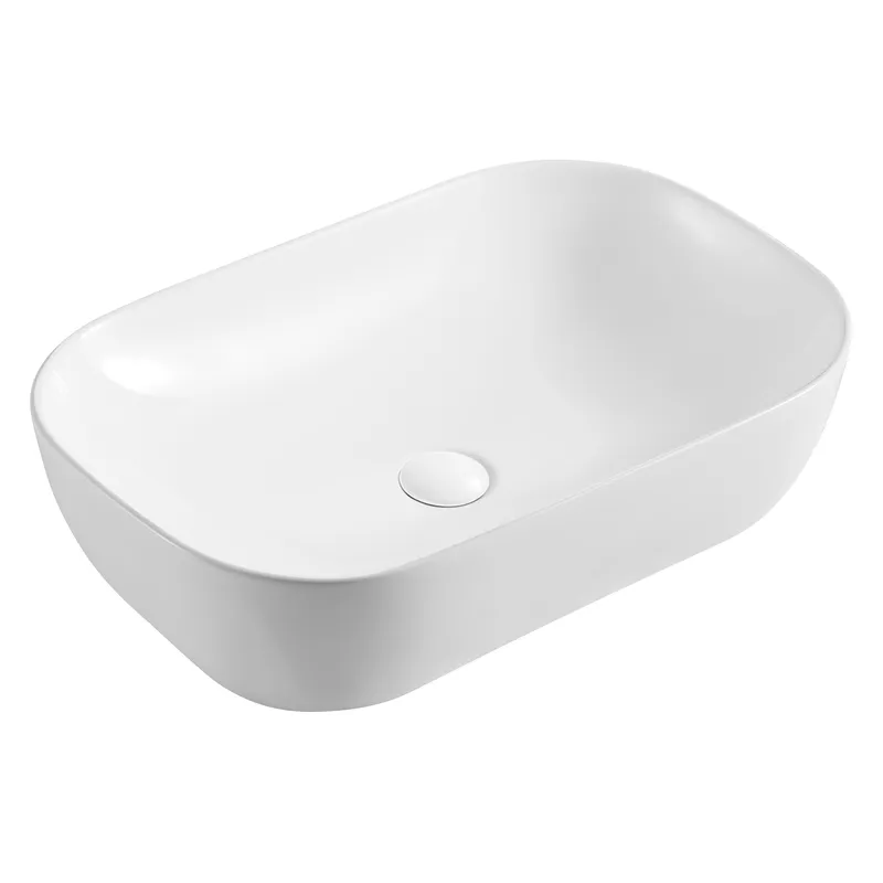 Умивальник накладний керамічний MIXXUS Premium Diverse-0102 610x400x145 мм (MP6486)