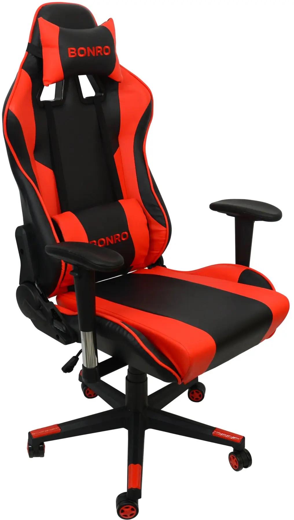 Кресло геймерское Bonro 2011-А Красный (40700001mili)