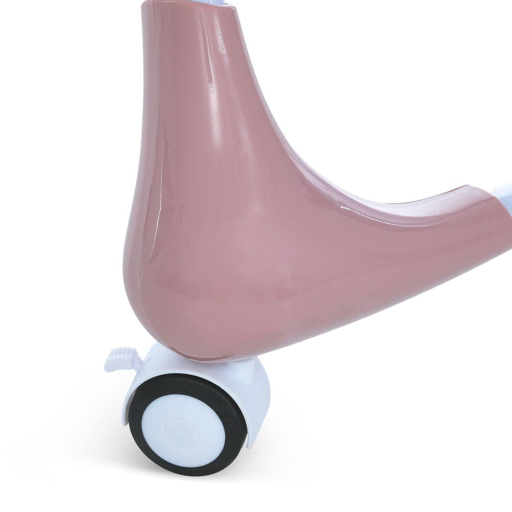 Стільчик для годування з регульованою спинкою/висотою і колесами Рожевий - фото 8 Стільчик для годування з регульованою спинкою/висотою і колесами Рожевий - фото 8