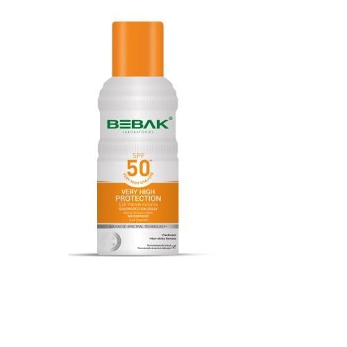 Спрей для тіла Bebak сонцезахисний з SPF 50+150 мл (17514995) - фото 1