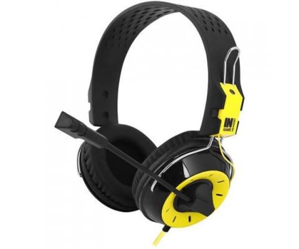 Наушники Gemix N4 Gaming Black/Yellow (56822)