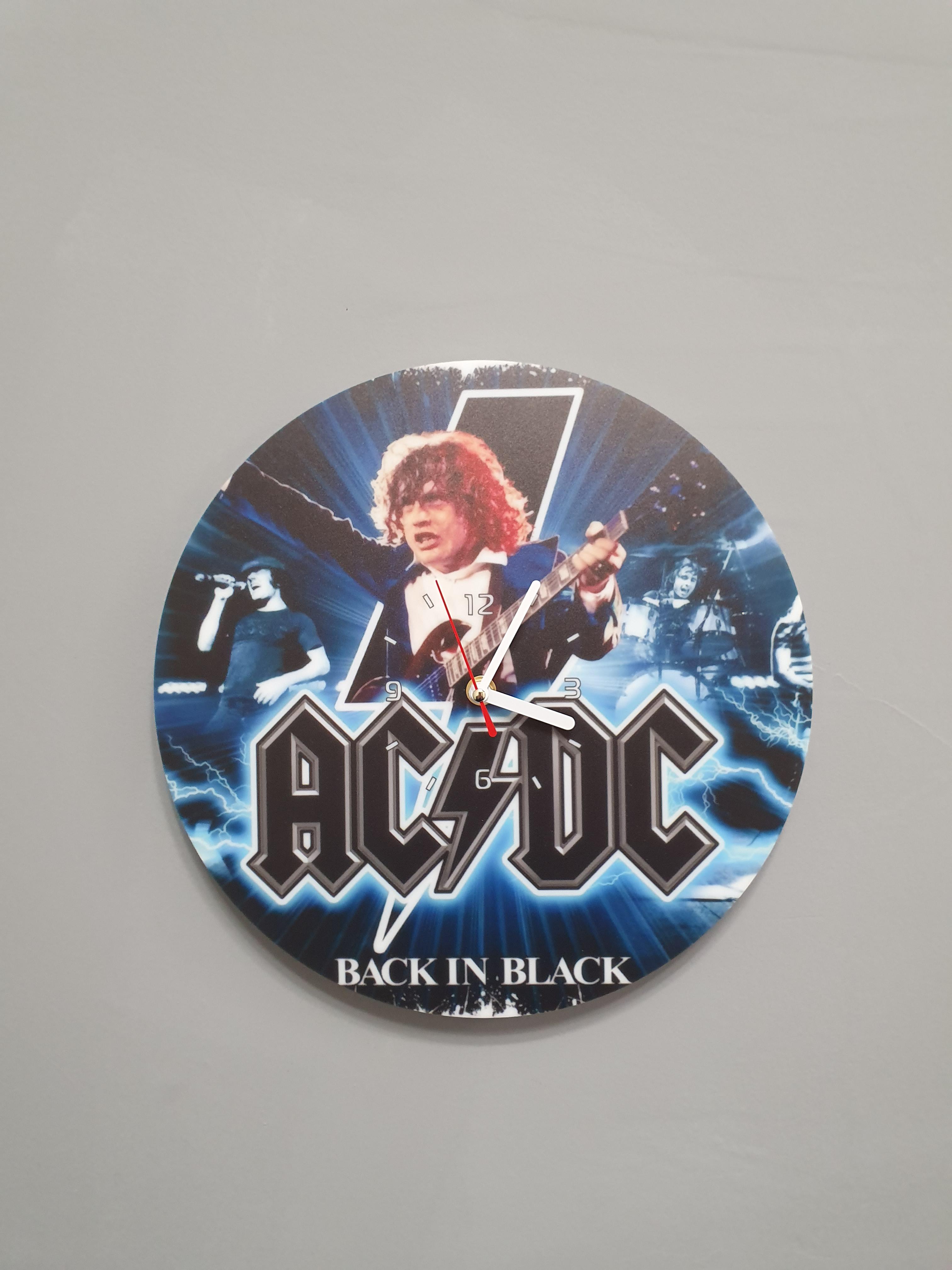 Годинник настінний гурт AC/DC  (3457) - фото 2