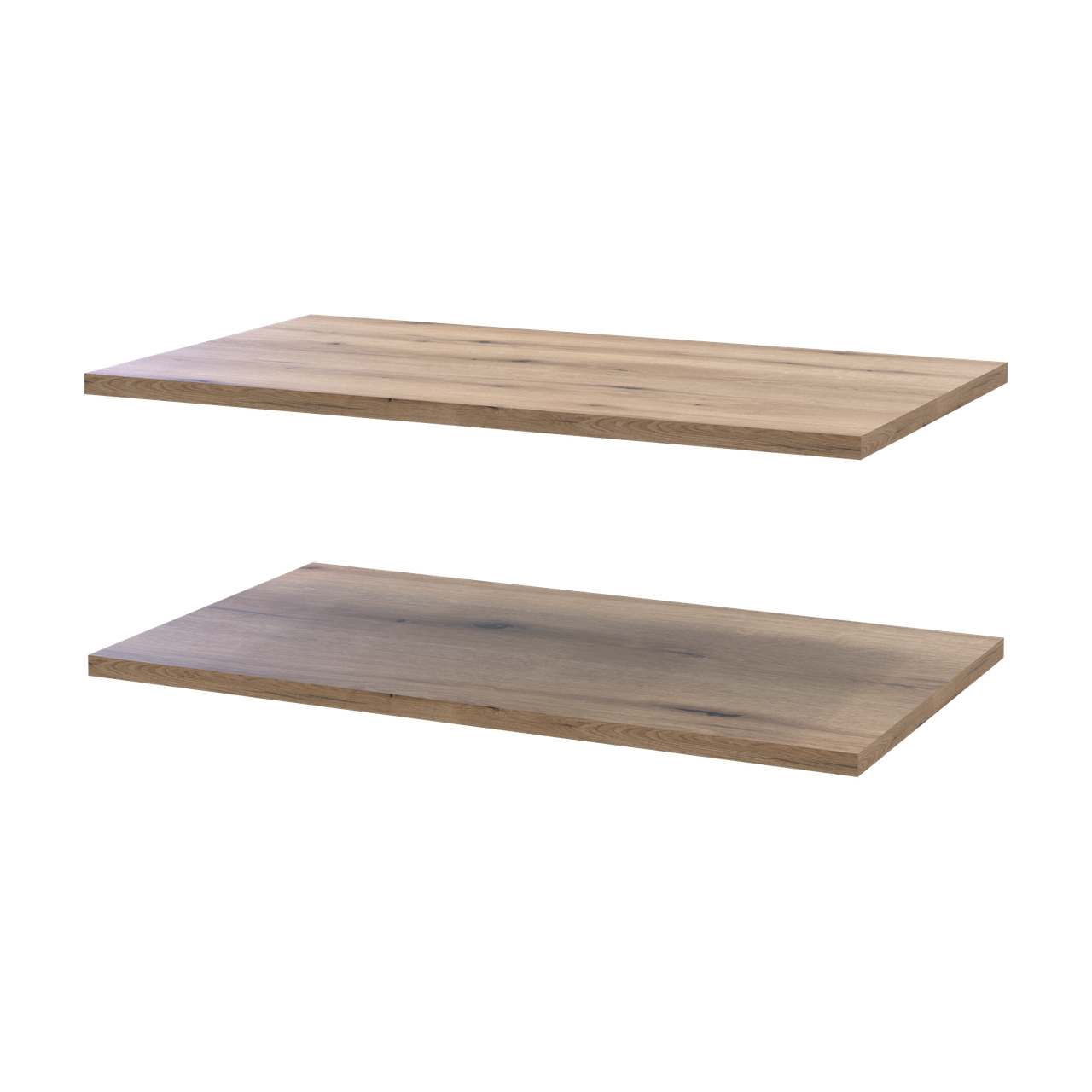 Полиці до тумби Doros Кассель 2 шт. 61,5х34,5х1,6 см Дуб Евок (41516222) - фото 2 Полиці до тумби Doros Кассель 2 шт. 61,5х34,5х1,6 см Дуб Евок (41516222) - фото 2