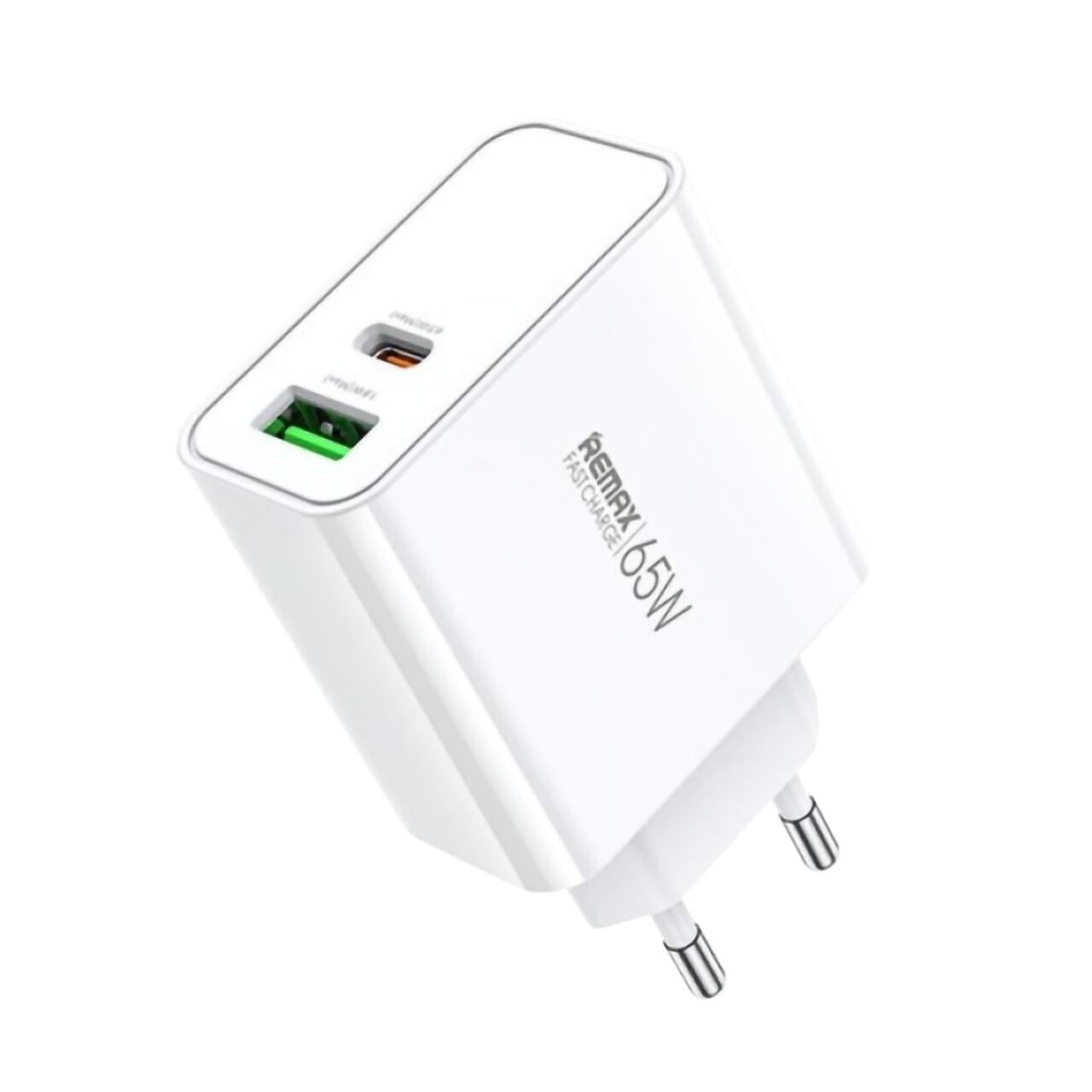 Зарядное устройство для Remax Kiddy 2 порта USB/Type-C 65W (LP-36722)