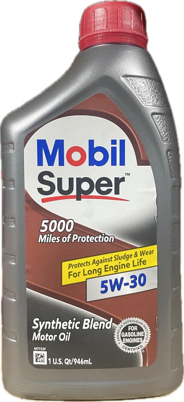 Моторне мастило Mobil Super 5000 5W-30 0,946 л (98KV06)