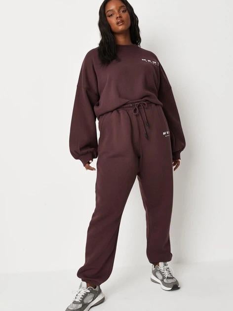 Брюки спортивные Missguided р. 36 Коричневый (MS110114)
