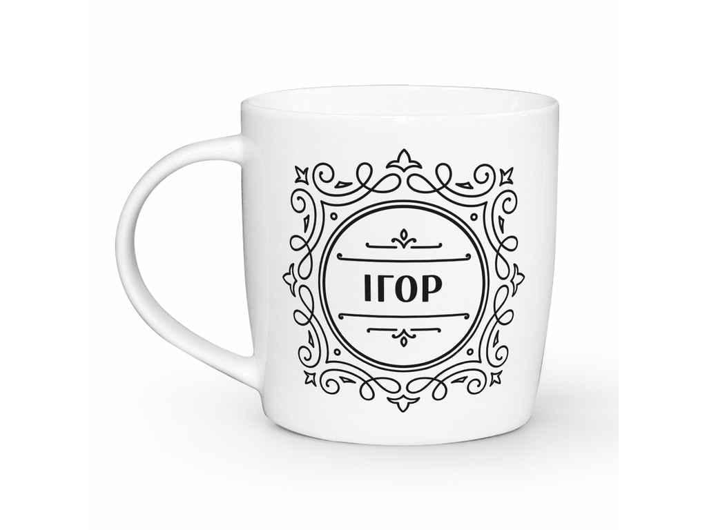 Чашка Kvarta бочка "Ігор" 360 мл (2510)