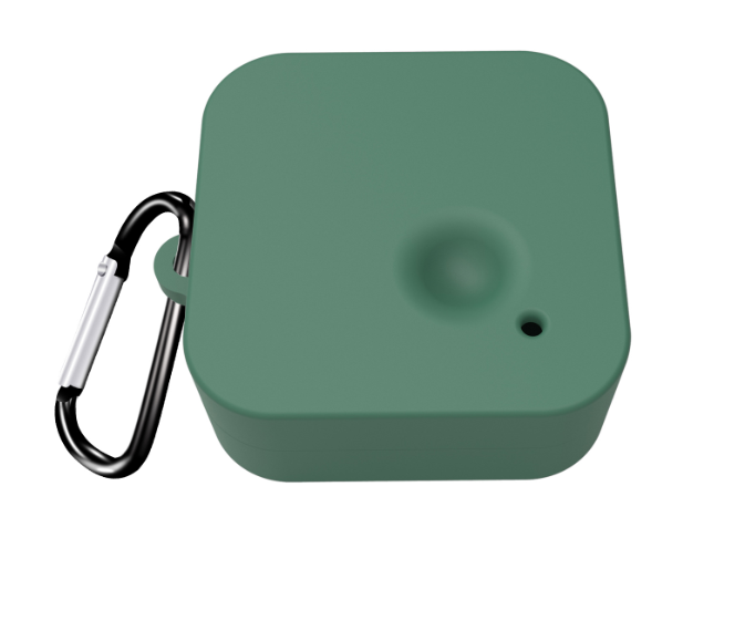 Чохол-накладка DK Silicone Candy Friendly з карабіном для Nothing Ear 2 Green