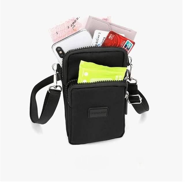 Сумка-чохол для смартфона Black (07406) - фото 3 Сумка-чохол для смартфона Black (07406) - фото 3