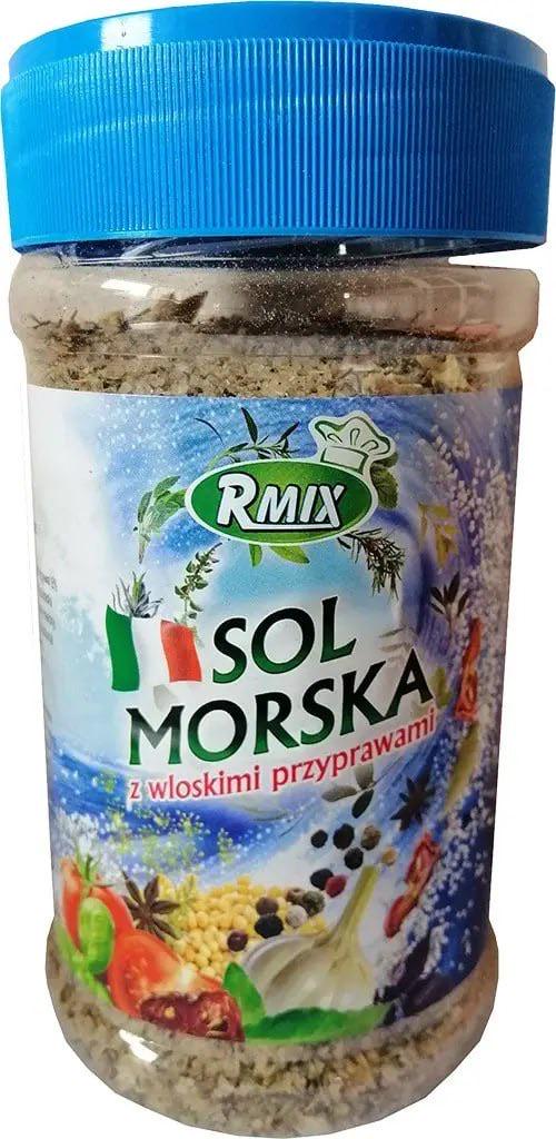 Сіль морська Rmix Sol Morska z Wloskimi Przyprawami з італійськими спеціями 700 г (24043861)