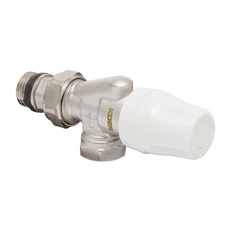 Комплект для підключення радіатора KOER SET-13 осьовий з термоголовкою 1/2"x1/2" ВЗ (KR3176) - фото 2 Комплект для підключення радіатора KOER SET-13 осьовий з термоголовкою 1/2"x1/2" ВЗ (KR3176) - фото 2