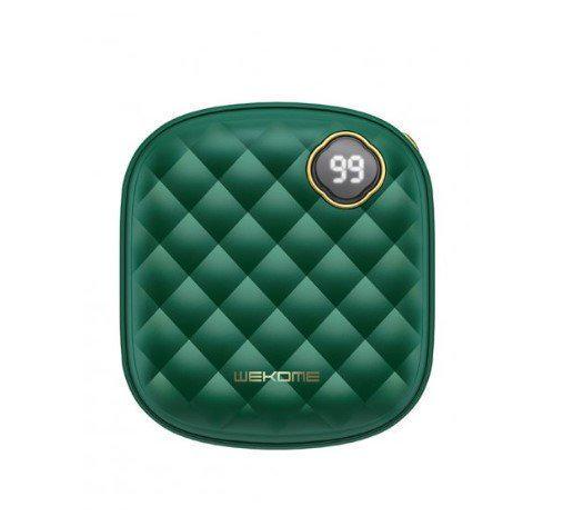 Повербанк Wekome Herze 10000 mAh і Hand Warmer Green (WP-111)