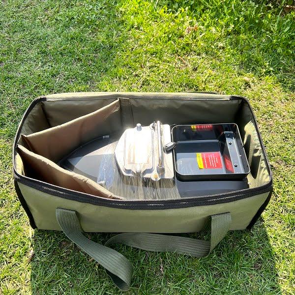 Сумка для прикормочного кораблика с карманами на змейке (67890) - фото 4