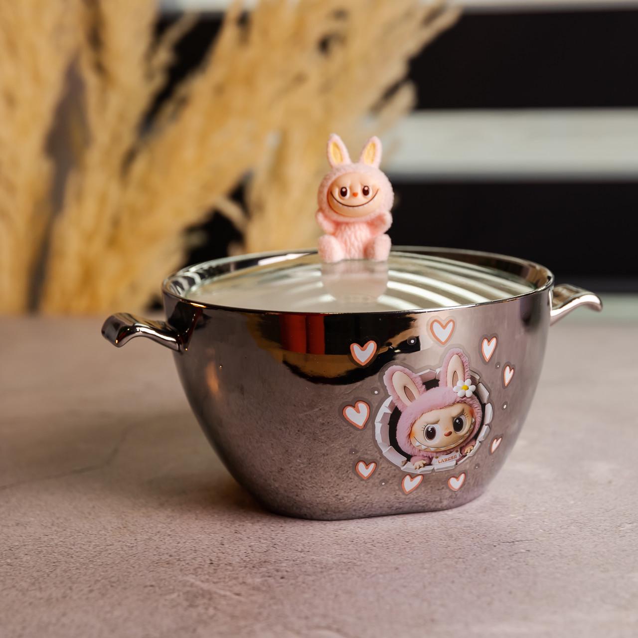 Миска для супа и лапши фарфоровая LABUBU Mokoko 800 мл (FM-34C)