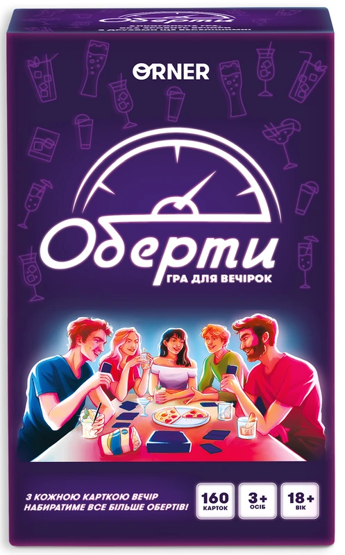 Настільна гра "Оберти" (17493) Настільна гра "Оберти" (17493)