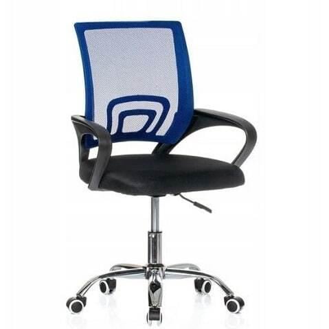 Офісне крісло Home Fest Smart з мікросіткою MESH Синій