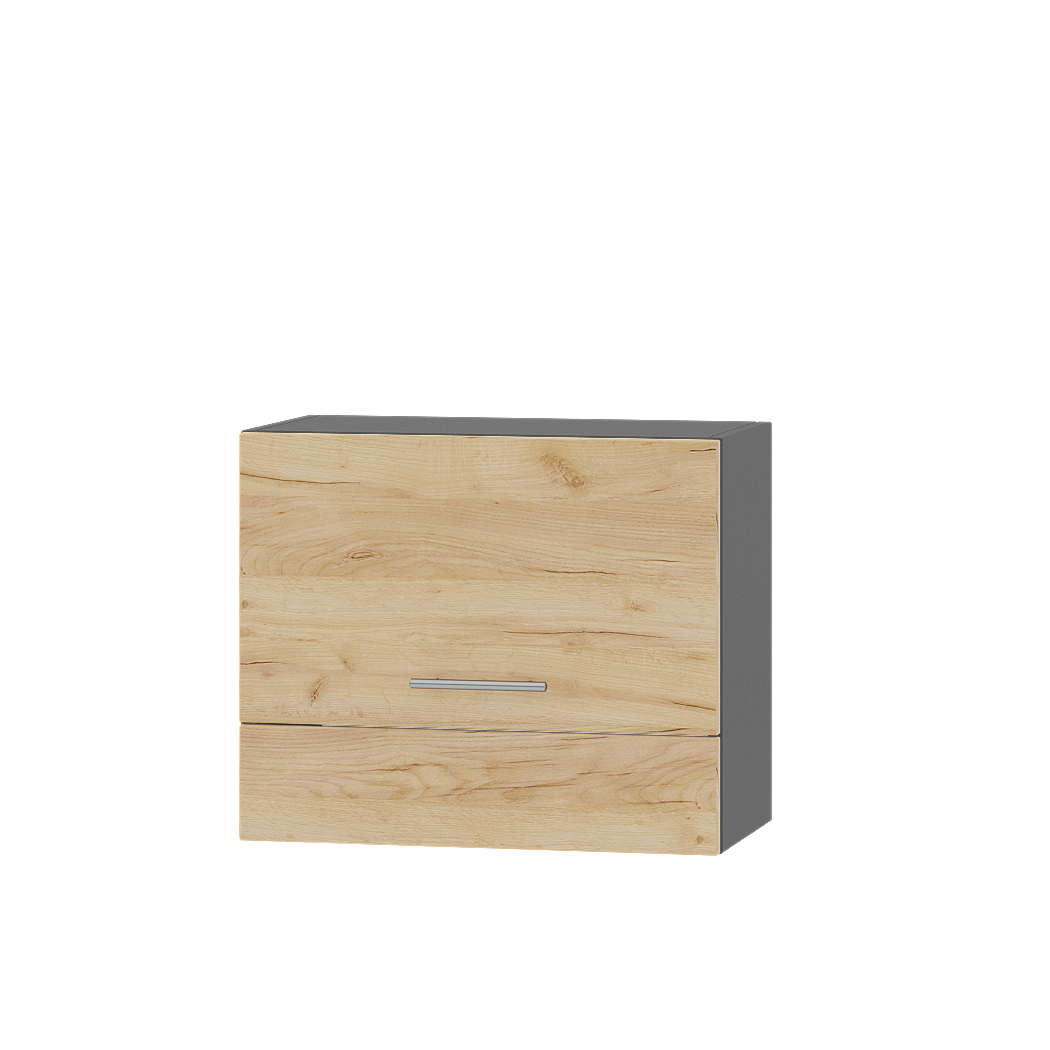 Шкаф верхний Эверест Оптима модуль Верх для вытяжки В11-600 60х30х50 см Дуб крафт золотой/Антрацит (08518) - фото 1 Шкаф верхний Эверест Оптима модуль Верх для вытяжки В11-600 60х30х50 см Дуб крафт золотой/Антрацит (08518) - фото 1