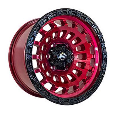 Диски на авто Off Road Wheels OW1025 R17 W9 PCD6x139,7 ET-11 DIA110.6 Red Black Lip Black Rivets