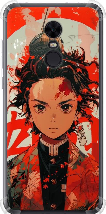 Чехол на Xiaomi Redmi 5 Plus Тандзиро Камадо (6131sp-1347-42517)
