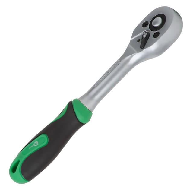 Рукоятка с храповым механизмом Intertool HT-2124 Cr-V 1/4" на 72 зуба