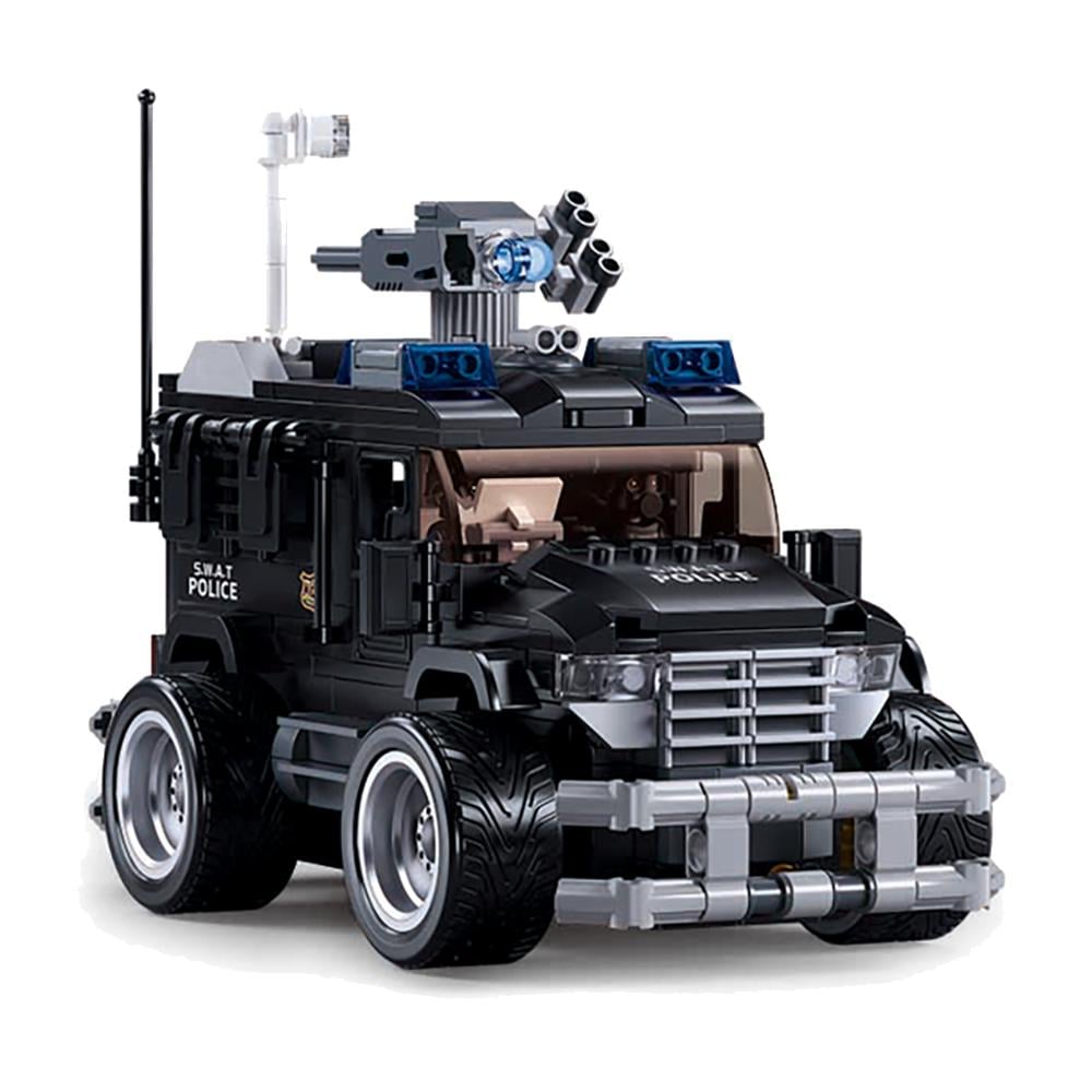 Конструктор на радиоуправлении Sluban M38-B1156 штурмовая машина полиции 412 дет. в коробке (114017)