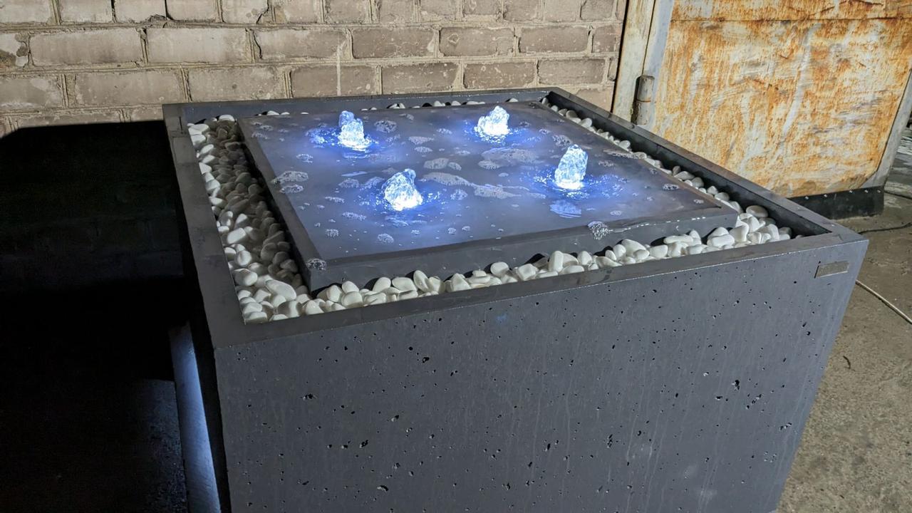 Фонтан садовый FOR №10 1000х1000х600 мм Белый (20494963) - фото 17