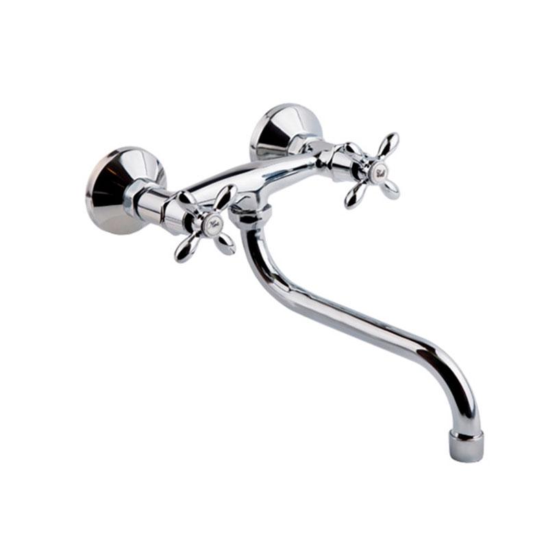 Смеситель настенный для кухни villa 715-06 Хром Смеситель настенный для кухни villa 715-06 Хром