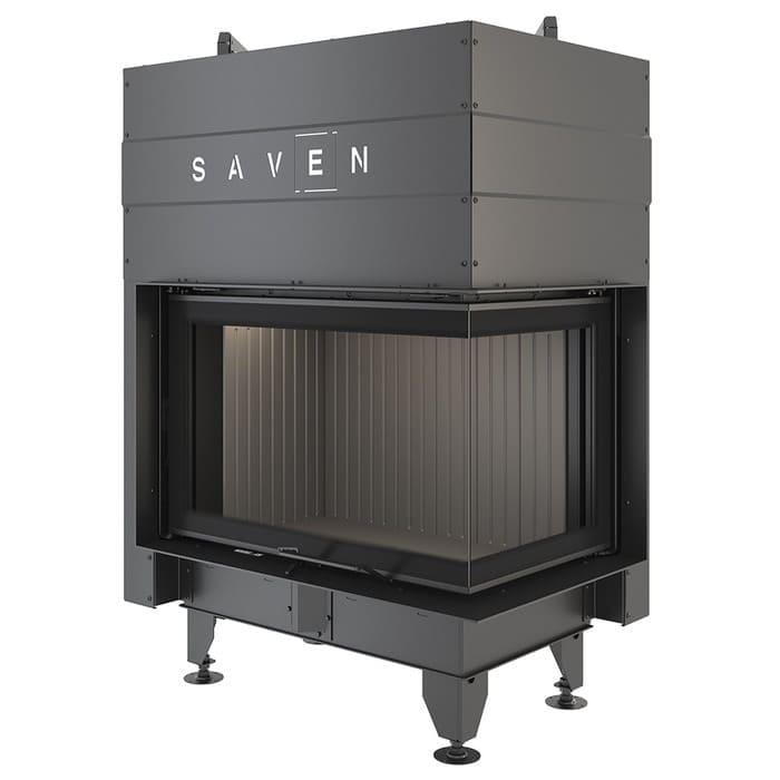 Топка SAVEN Energy Up 75х50х47R Black 15.1 kW ECO
