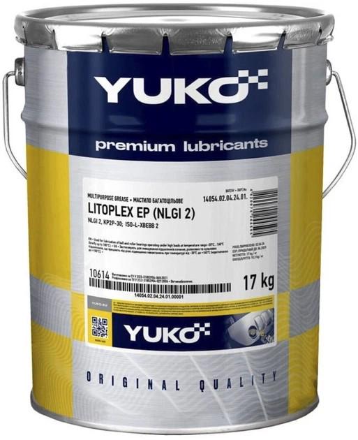 Смазка YUKO LITOPLEX ЕР2 17 кг (22042)