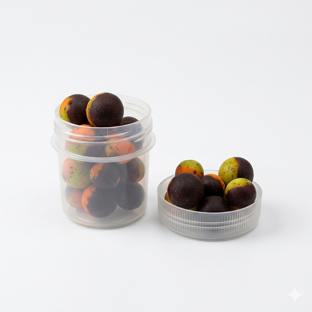 Бойлы насадочные Foodie Fish 8-10 мм 15 шт. Кукуруза/Тигровый орех/Клубника (2607165577)