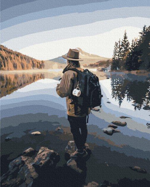 Картина за номерами Brushme Мандрівник 40х50 см у термопакеті (BS52522-mt)