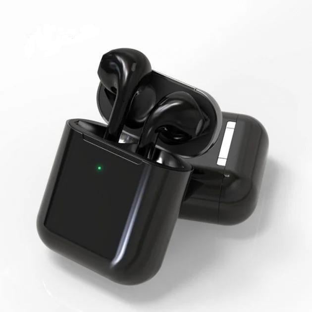 Наушники беспроводные Bluetooth в кейсе i20 XS TWS 5,0 + EDR сенсорные Black