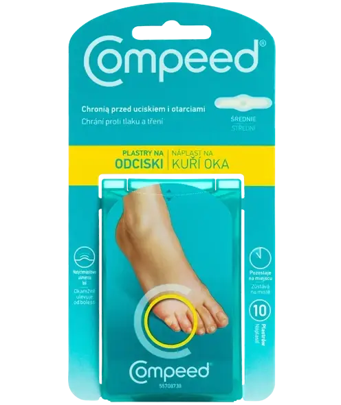 Пластыри от мозолей Compeed средние 10 шт. (132)