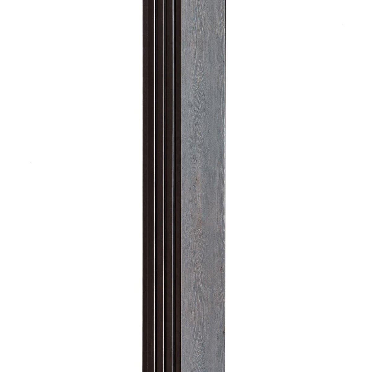 Рельс декоративный PS 2900х160х11 мм Серый дерево с черным (SW-00002149) - фото 5 Рельс декоративный PS 2900х160х11 мм Серый дерево с черным (SW-00002149) - фото 5